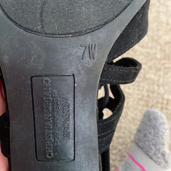 Christian Soriano Strappy Heels - Picture 3 of 3